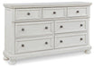 Robbinsdale Dresser and Mirror - Haley Furniture & Appliances (San Augustine, TX)