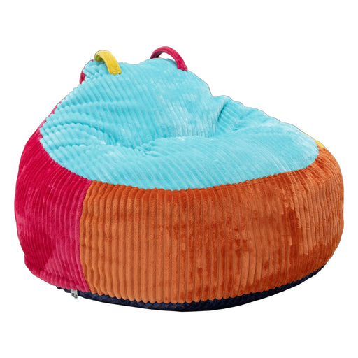 CordaRoy's Bambino Kids Chair bean bag chair in Saffron - Haley Furniture & Appliance Texas