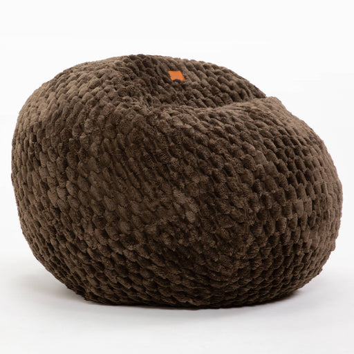 CordaRoy's King Cloud bean bag chair in Earth - Haley Furniture & Appliance Texas