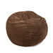 CordaRoy's Full Chenille bean bag chair in Espresso - Haley Furniture & Appliance Texas
