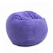 CordaRoy's Full Chenille bean bag chair in Very Peri - Haley Furniture & Appliance Texas