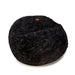 CordaRoy's Full Faux Fur bean bag chair in Black - Haley Furniture & Appliance Texas