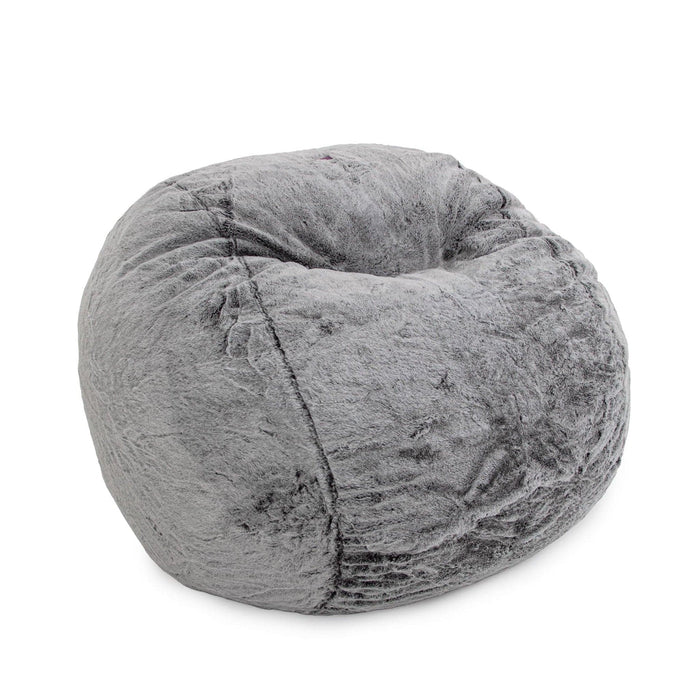 CordaRoy's Full Chinchilla bean bag chair in Chinchilla - Haley Furniture & Appliance Texas