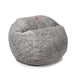 CordaRoy's Full Faux Fur bean bag chair in Gray - Haley Furniture & Appliance Texas