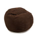 CordaRoy's Full Terry Corduroy bean bag chair in Espresso - Haley Furniture & Appliance Texas