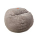 CordaRoy's Full Terry Corduroy bean bag chair in Gray - Haley Furniture & Appliance Texas