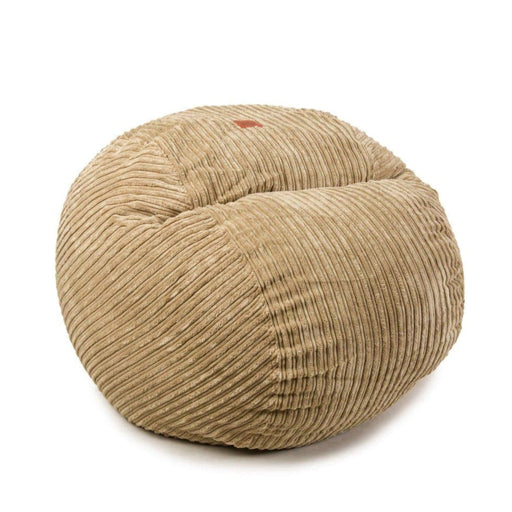 CordaRoy's Full Terry Corduroy bean bag chair in Tan - Haley Furniture & Appliance Texas