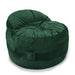 CordaRoy's Full NEST Chenille bean bag chair in Rainforest - Haley Furniture & Appliance Texas