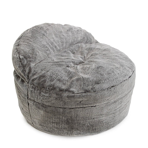 CordaRoy's Full NEST Chinchilla bean bag chair in Chinchilla - Haley Furniture & Appliance Texas