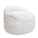 CordaRoy's Adult Bean Bag Chair  - Full - NEST Faux Fur bean bag chair in White - Haley Furniture & Appliance Texas