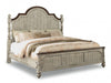 Flexsteel Wynwood Plymouth California King Poster Bed in Whitewash Wood image