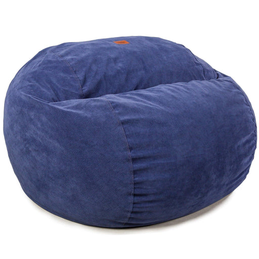 CordaRoy's King Corduroy bean bag chair in Navy - Haley Furniture & Appliance Texas