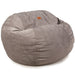 CordaRoy's King Chenille bean bag chair in Charcoal - Haley Furniture & Appliance Texas