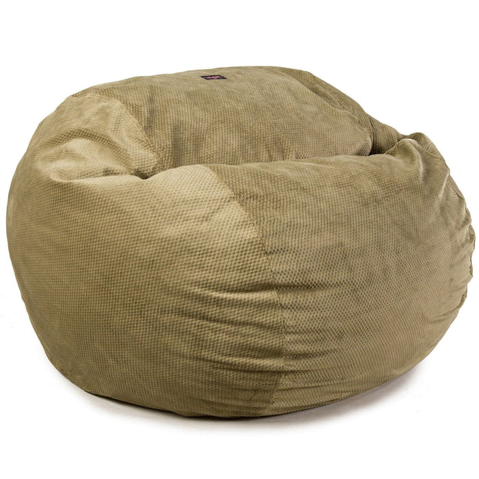CordaRoy's King Chenille bean bag chair in Moss - Haley Furniture & Appliance Texas