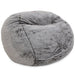 CordaRoy's King Chinchilla bean bag chair in Chinchilla - Haley Furniture & Appliance Texas