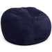 CordaRoy's King Plush Corduroy bean bag chair in Indigo - Haley Furniture & Appliance Texas