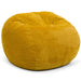 CordaRoy's King Plush Corduroy bean bag chair in Saffron - Haley Furniture & Appliance Texas