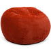 CordaRoy's King Plush Corduroy bean bag chair in Sunset - Haley Furniture & Appliance Texas
