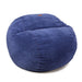 CordaRoy's Queen Corduroy bean bag chair in Navy - Haley Furniture & Appliance Texas