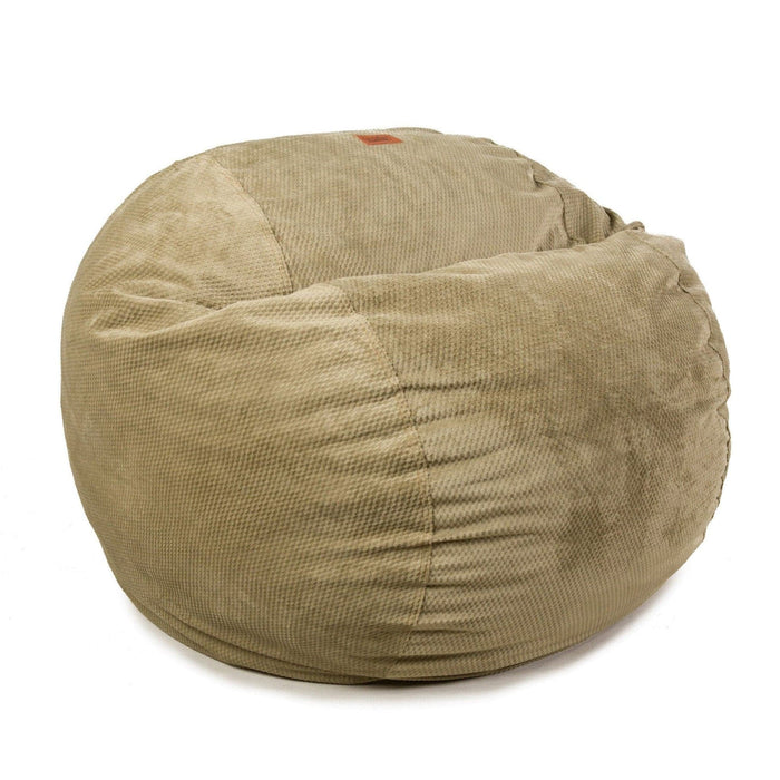 CordaRoy's Queen Chenille bean bag chair in Moss - Haley Furniture & Appliance Texas