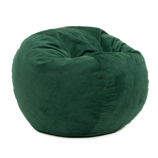 CordaRoy's Queen Chenille bean bag chair in Rainforest - Haley Furniture & Appliance Texas