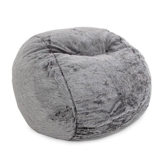 CordaRoy's Queen Chinchilla bean bag chair in Chinchilla - Haley Furniture & Appliance Texas