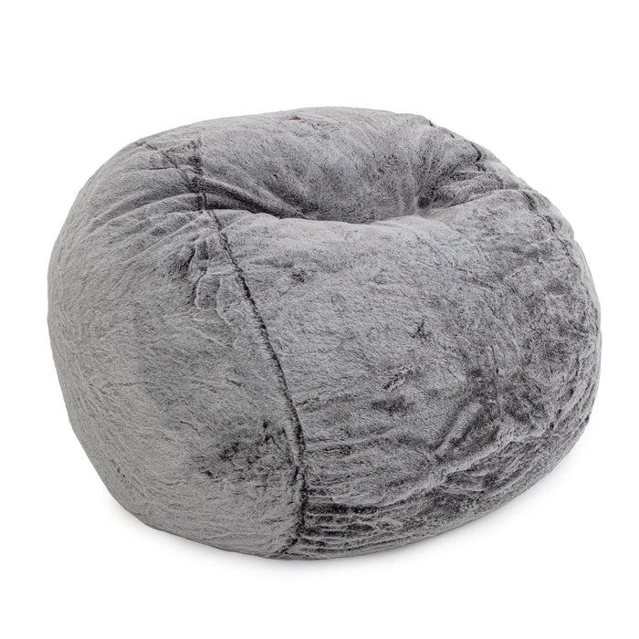 CordaRoy's Queen Chinchilla bean bag chair in Chinchilla - Haley Furniture & Appliance Texas