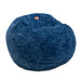 CordaRoy's Queen Faux Fur bean bag chair in Navy - Haley Furniture & Appliance Texas