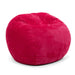CordaRoy's Queen Plush Corduroy bean bag chair in Fuchsia - Haley Furniture & Appliance Texas