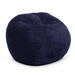 CordaRoy's Queen Plush Corduroy bean bag chair in Indigo - Haley Furniture & Appliance Texas