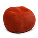 CordaRoy's Queen Plush Corduroy bean bag chair in Sunset - Haley Furniture & Appliance Texas