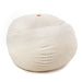 CordaRoy's Queen Terry Corduroy bean bag chair in Ecru - Haley Furniture & Appliance Texas