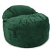CordaRoy's Queen NEST Chenille bean bag chair in Rainforest - Haley Furniture & Appliance Texas