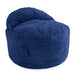 CordaRoy's Queen NEST Terry Corduroy bean bag chair in Navy - Haley Furniture & Appliance Texas
