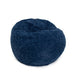 CordaRoy's Youth Faux Fur bean bag chair in Navy - Haley Furniture & Appliance Texas