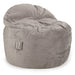 CordaRoy's King NEST Chenille bean bag chair in Charcoal - Haley Furniture & Appliance Texas