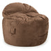 CordaRoy's King NEST Chenille bean bag chair in Espresso - Haley Furniture & Appliance Texas