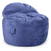 CordaRoy's King NEST Chenille bean bag chair in Navy - Haley Furniture & Appliance Texas