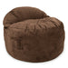 CordaRoy's Queen NEST Chenille bean bag chair in Espresso - Haley Furniture & Appliance Texas