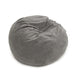 CordaRoy's Full Corduroy bean bag chair in Gray - Haley Furniture & Appliance Texas