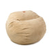 CordaRoy's Full Corduroy bean bag chair in Khaki - Haley Furniture & Appliance Texas
