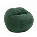 CordaRoy's Full Corduroy bean bag chair in Rainforest - Haley Furniture & Appliance Texas