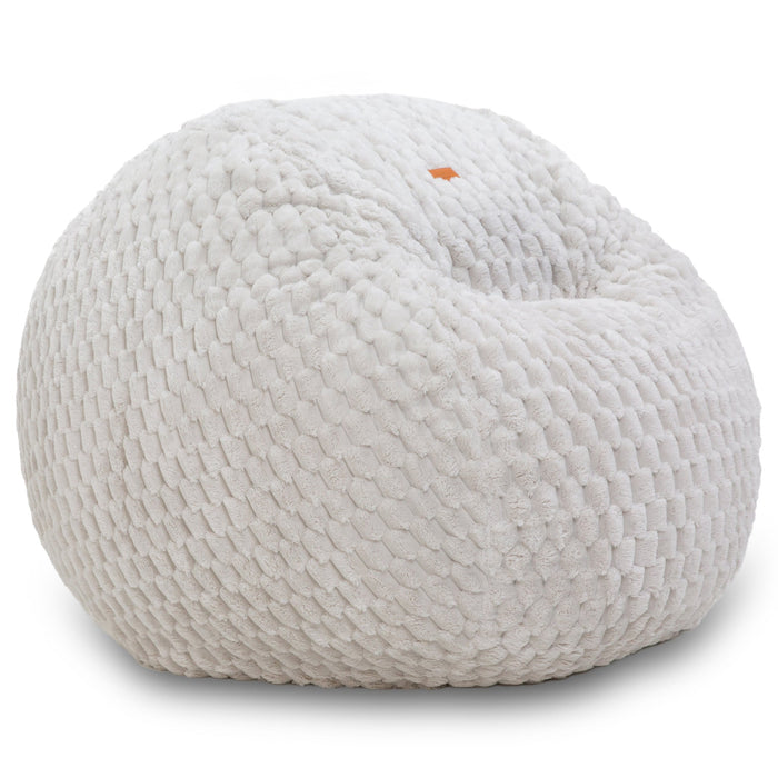CordaRoy's King Cloud bean bag chair in Cumulus - Haley Furniture & Appliance Texas