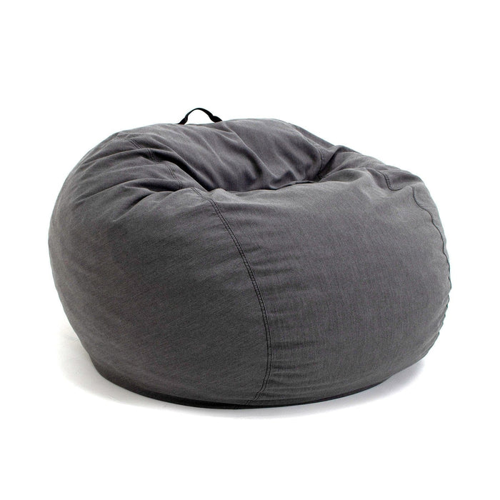 CordaRoy's Full Outdoor bean bag chair in Dark Gray - Haley Furniture & Appliance Texas