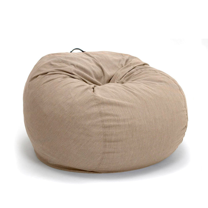 CordaRoy's Full Outdoor bean bag chair in Tan - Haley Furniture & Appliance Texas